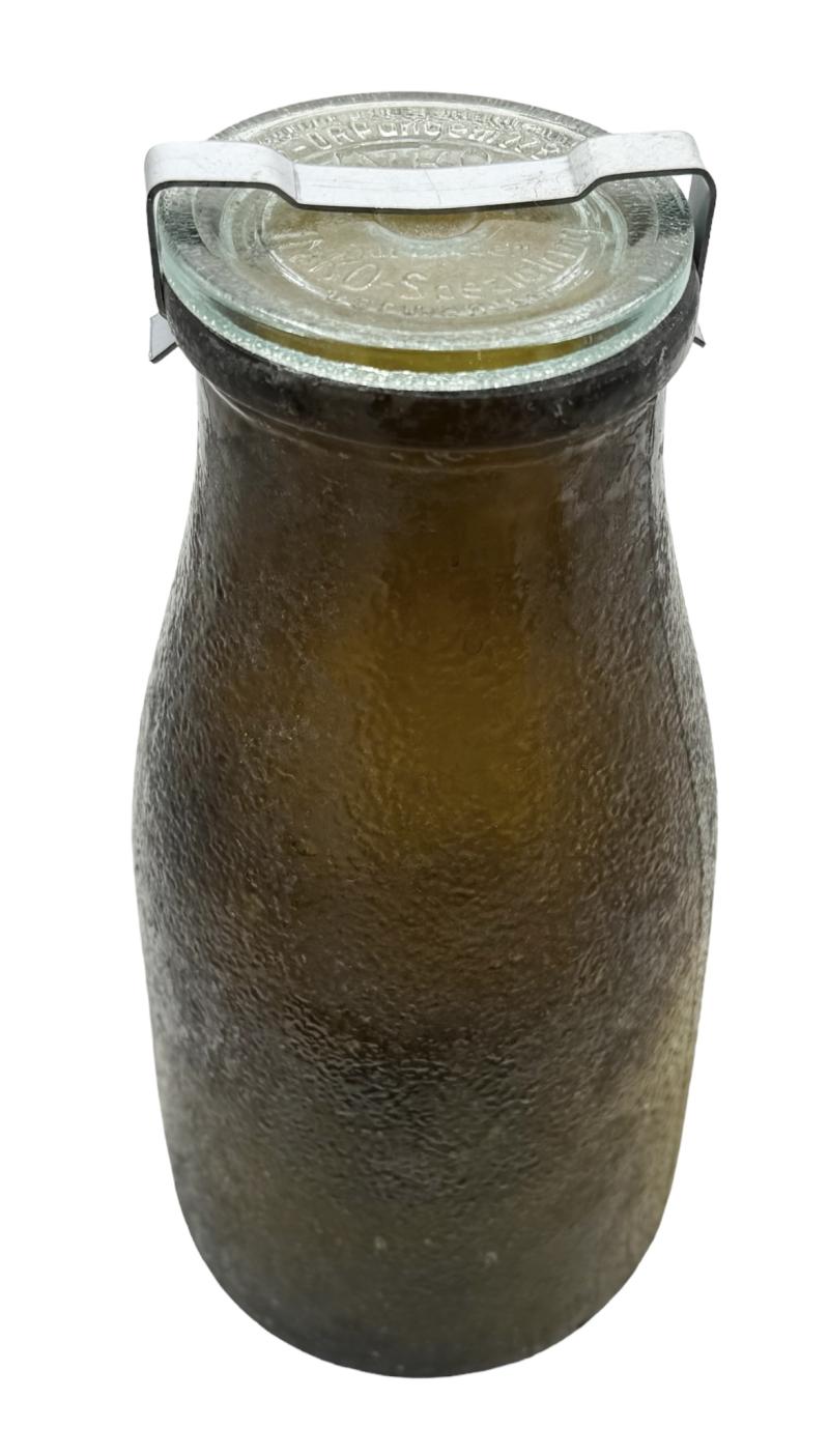 Third Reich Glass Food Preserving Bottle