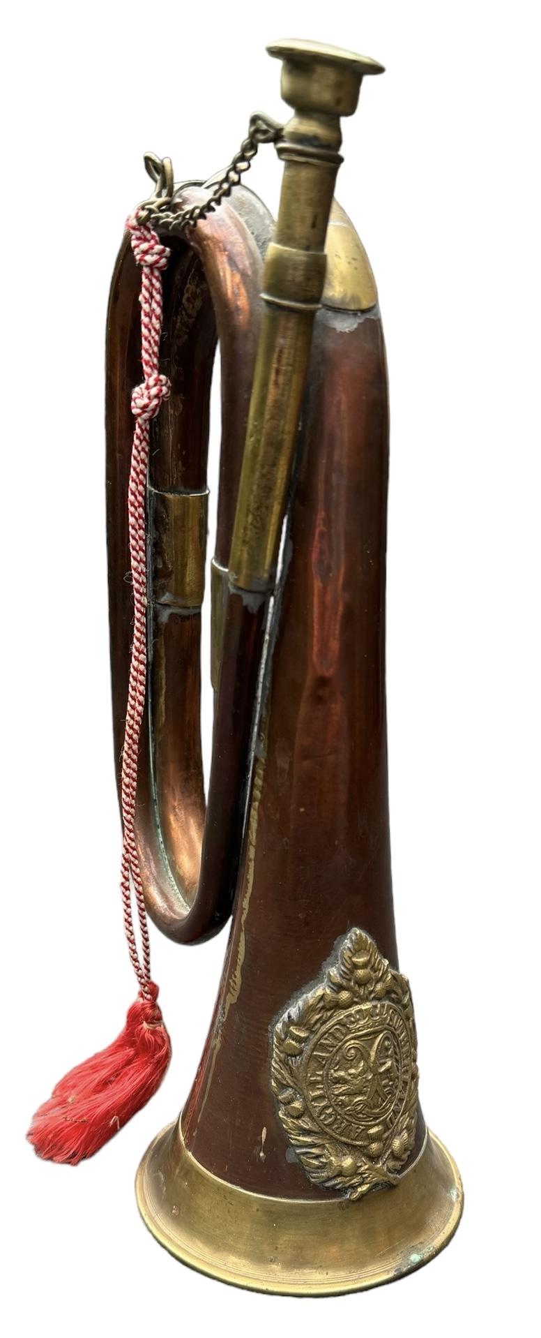 British/Scotish Regimetal Trumpet/Bugle