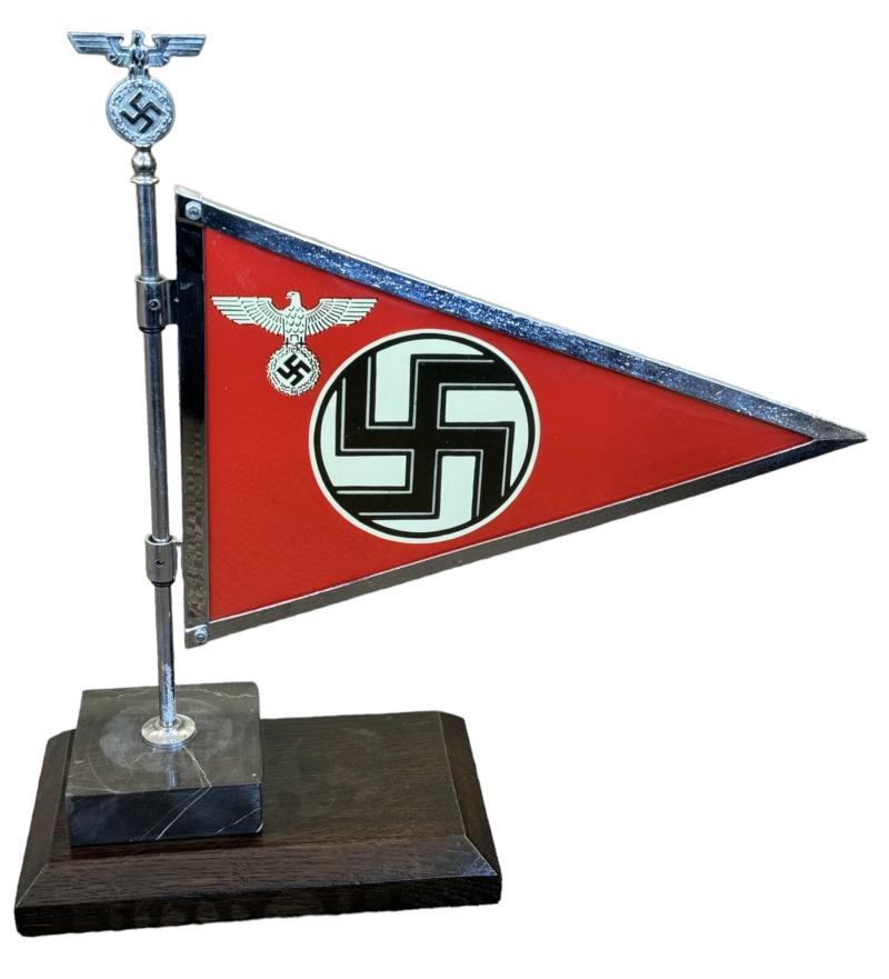 Third Reich State Vehicle Car Pennant