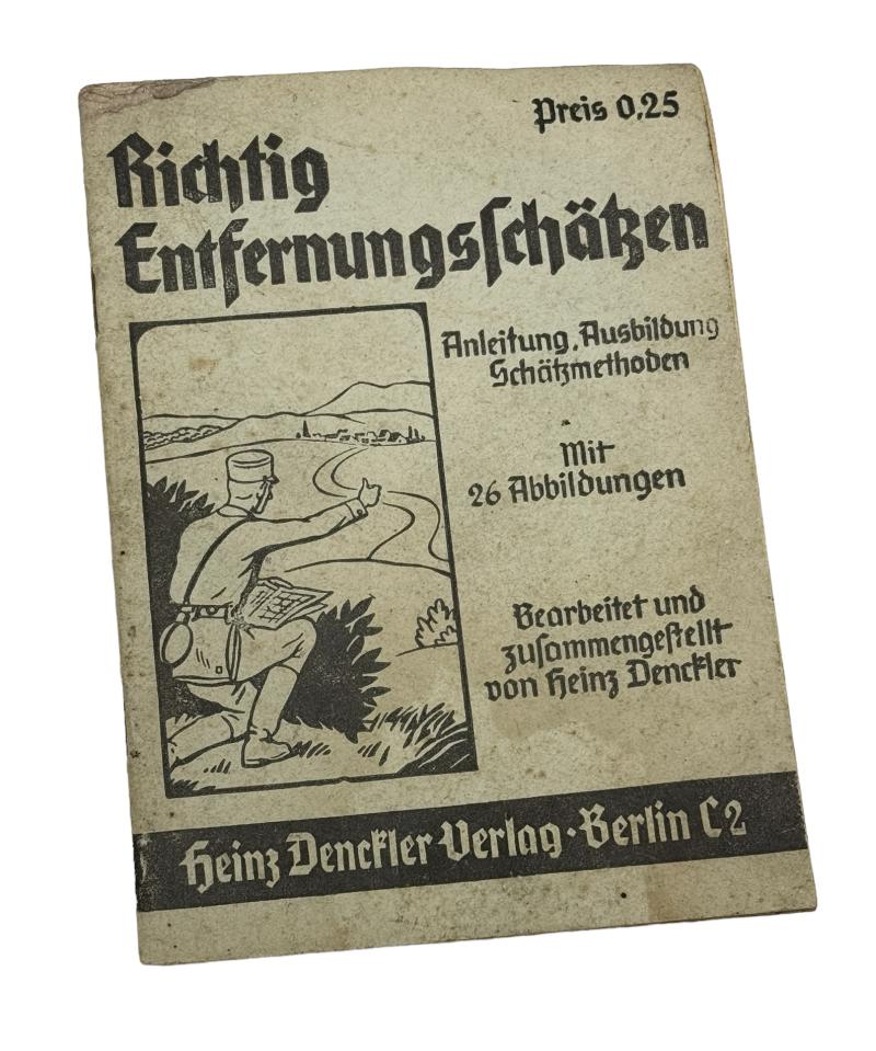 Estimate distance note booklet