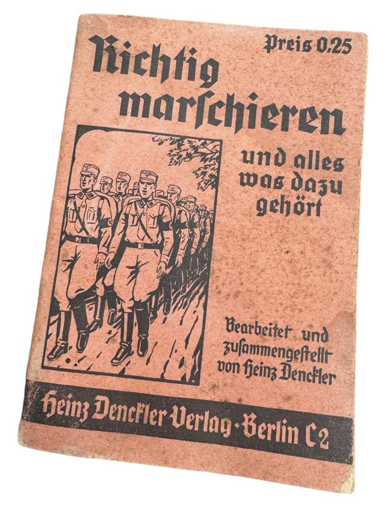 IMCS Militaria Wehrmacht/SA Marching Instructions booklet