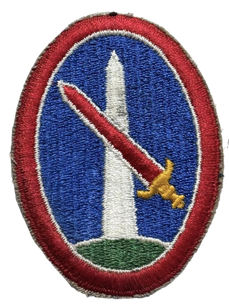 US WW2 WWII Patch for US Army Military District of Washington