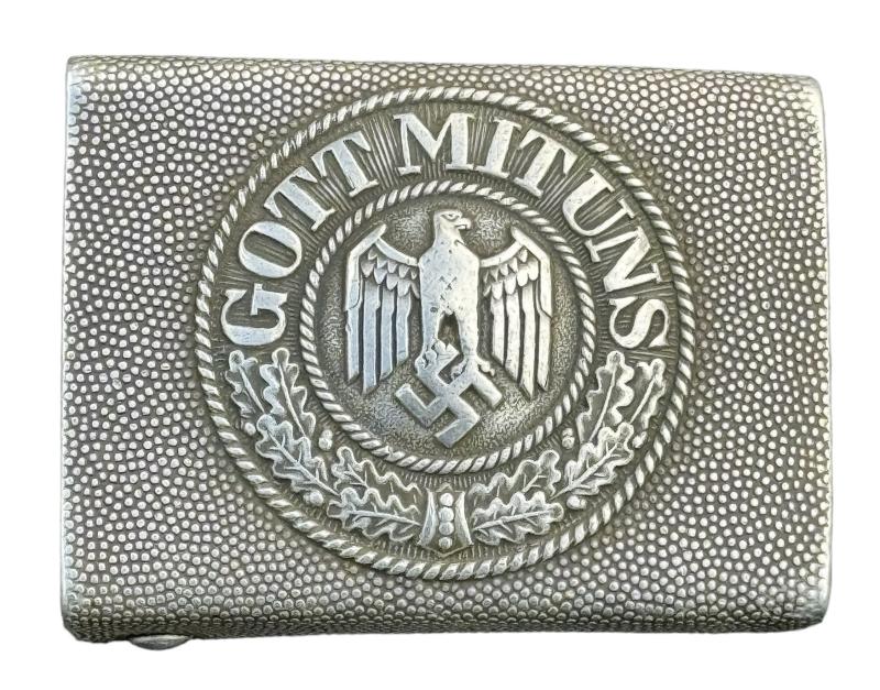 Wehrmacht Aluminium Belt Buckle