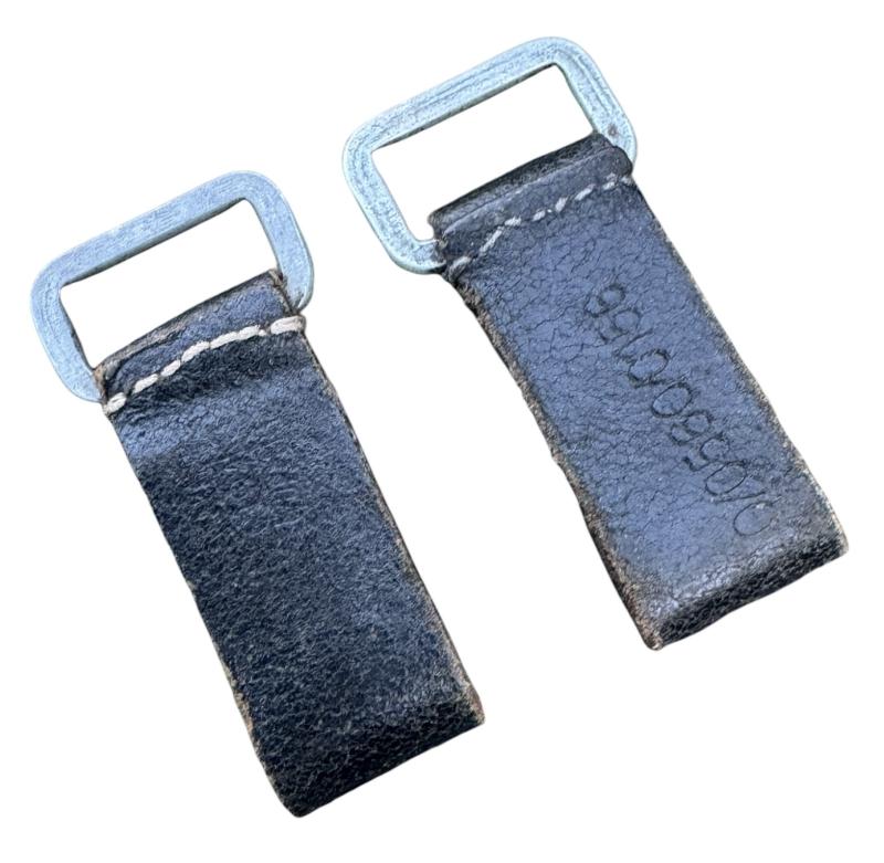 2 Wehrmacht/Luftwaffe Leather Belt Loops