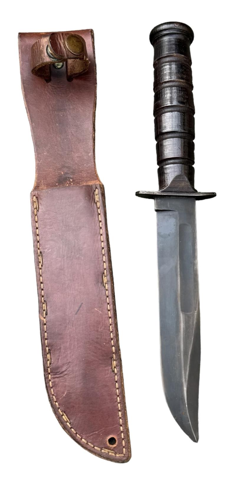 US WW2 Navy MK2 Ka-Bar Combat Knife