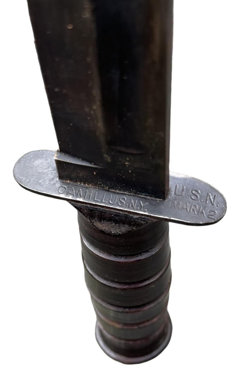 US WW2 Navy MK2 Ka-Bar Combat Knife