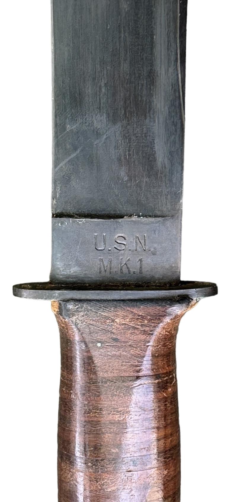 ベトナム戦争 US NAVY Mark1ナイフ US WW2 Pal RH-35 USN Navy MK1 Fighting Knife w/ Sheath | eBay