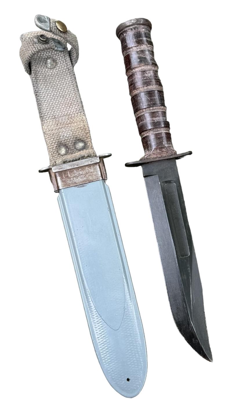 US WW2 Navy MK2 Ka-Bar Combat Knife