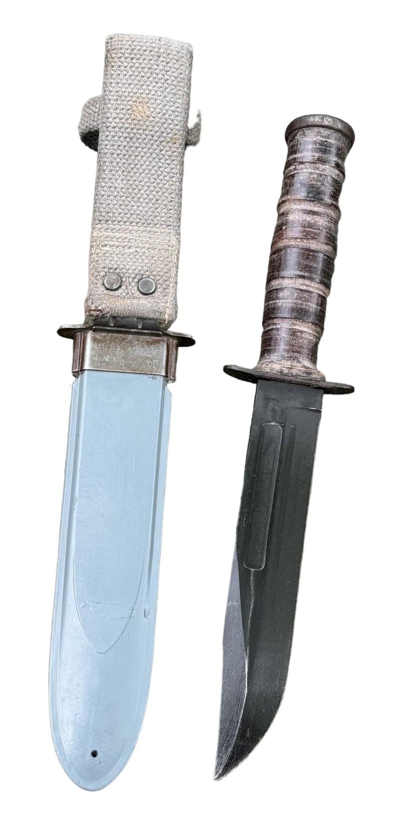 US WW2 Navy MK2 Ka-Bar Combat Knife