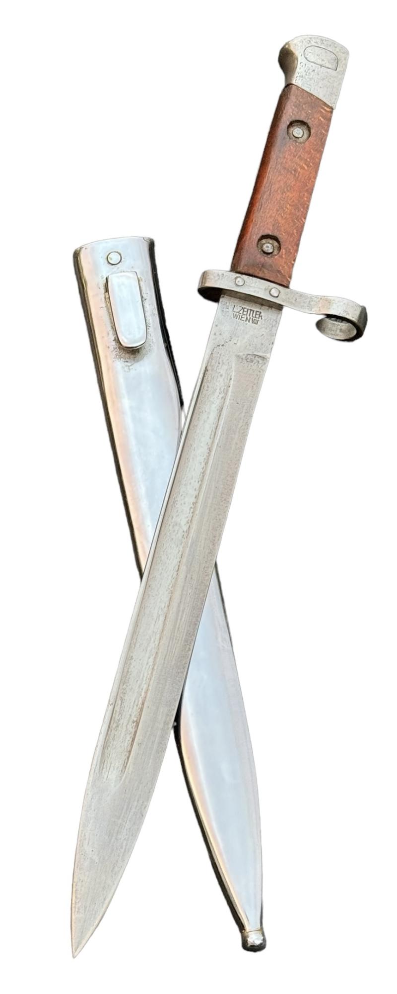 Austrian Model 1895 variant Bayonet