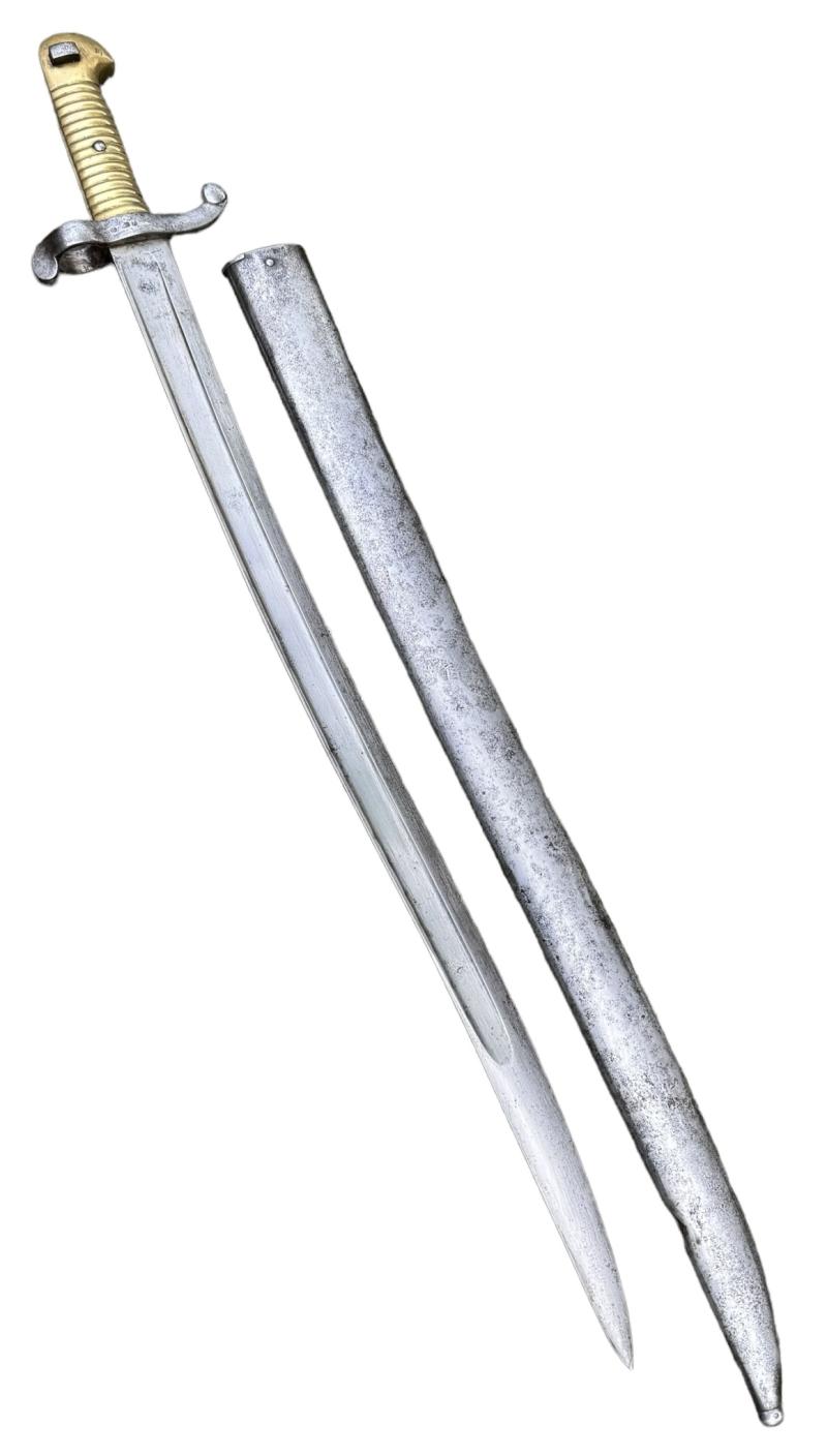 French Model 1842/59 Carbine Bayonet