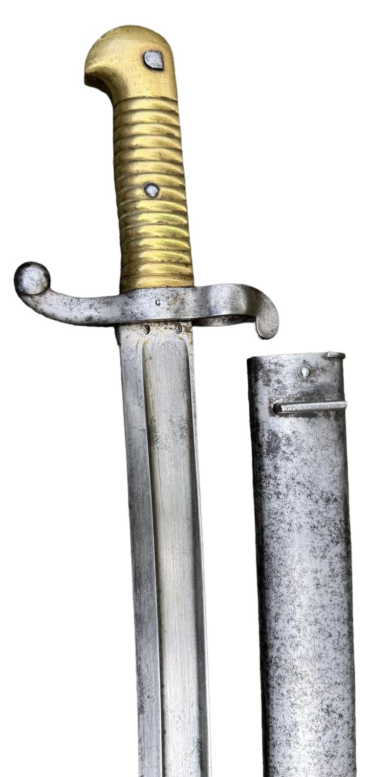 French Model 1842/59 Carbine Bayonet