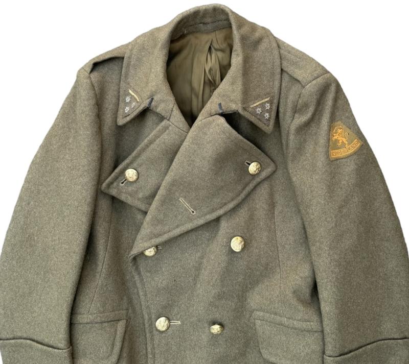 British WW2 Officers Greatcoat used by a Dutch Colonel