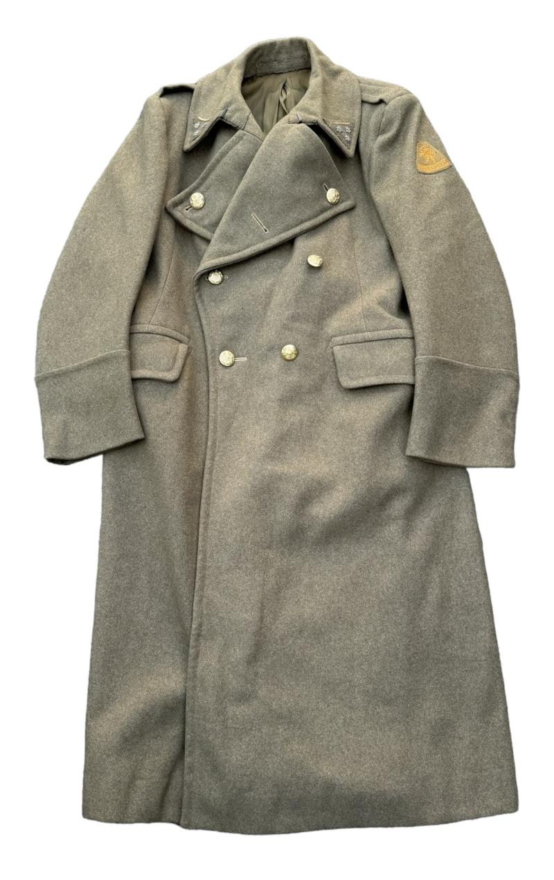 British WW2 Officers Greatcoat used by a Dutch Colonel