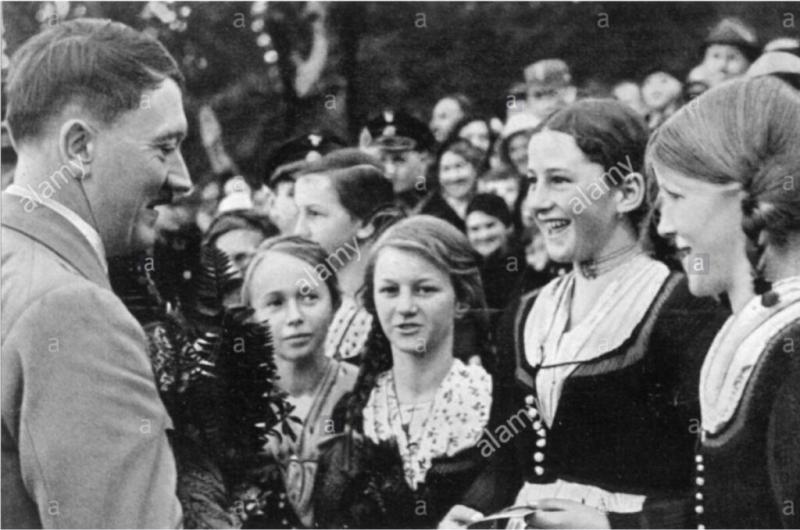 BDM Bund Deutscher Mädel (BDM) Berchtesgaden Trachtenjacke.