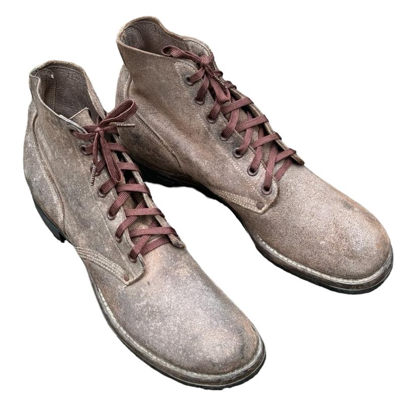 US WW2 Rough-Out Low Boots