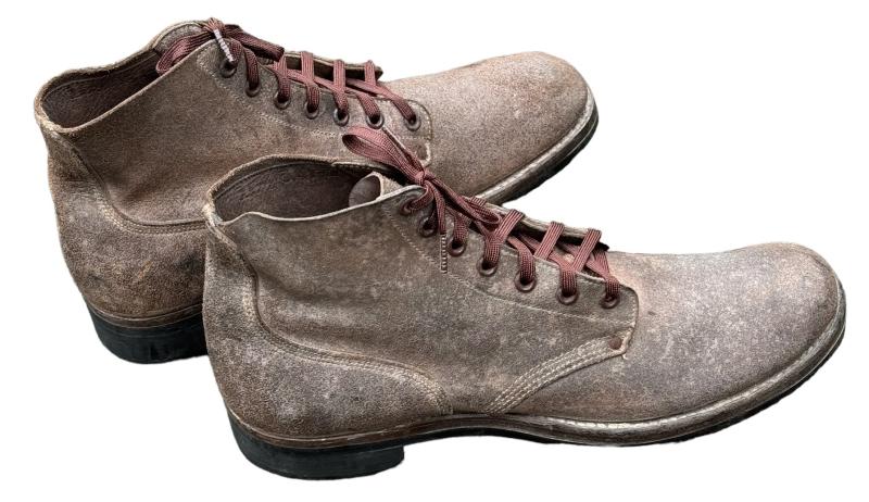 US WW2 Rough-Out Low Boots