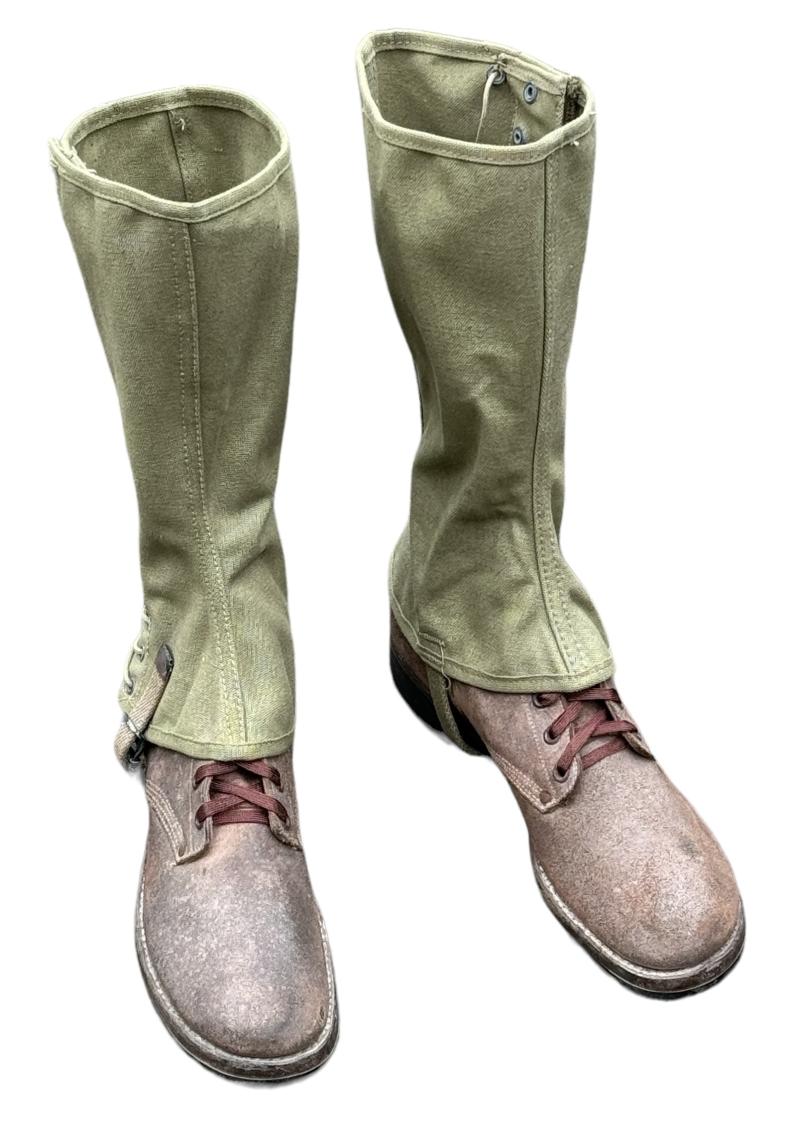 US WW2 Rough-Out Low Boots