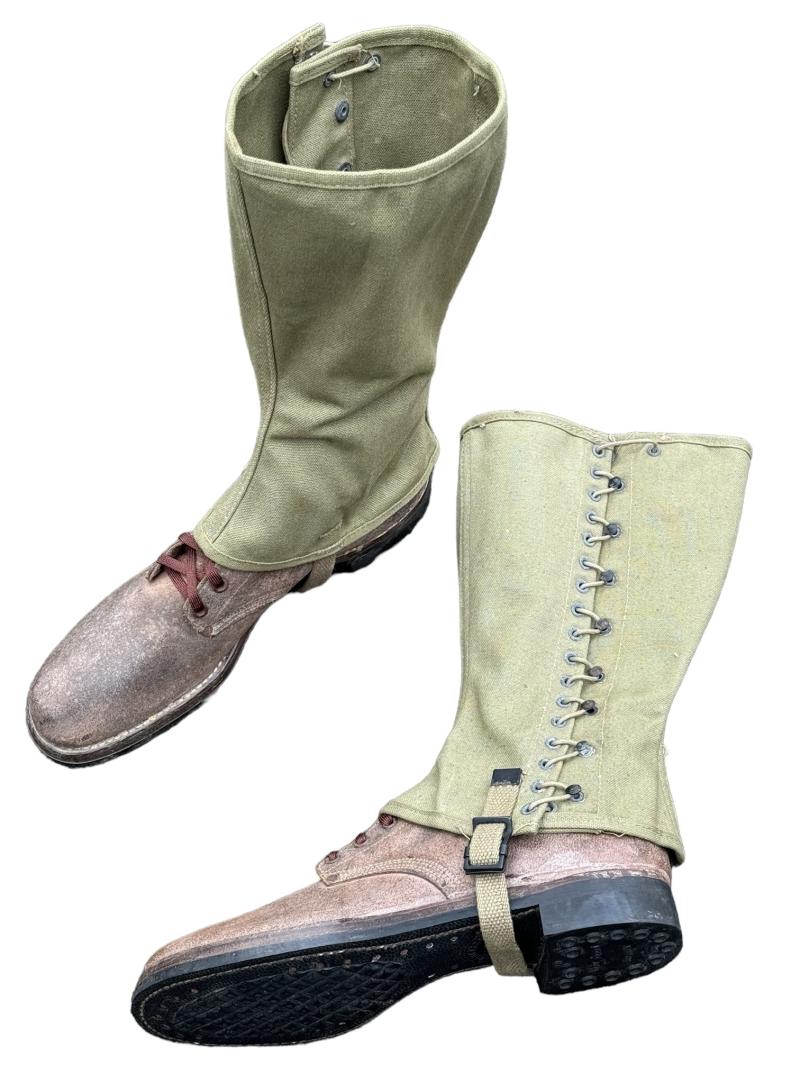 US WW2 Rough-Out Low Boots
