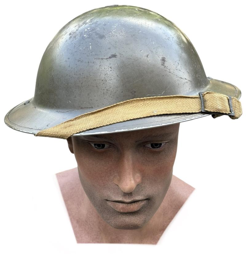 British WW2 early Brodie Helmet