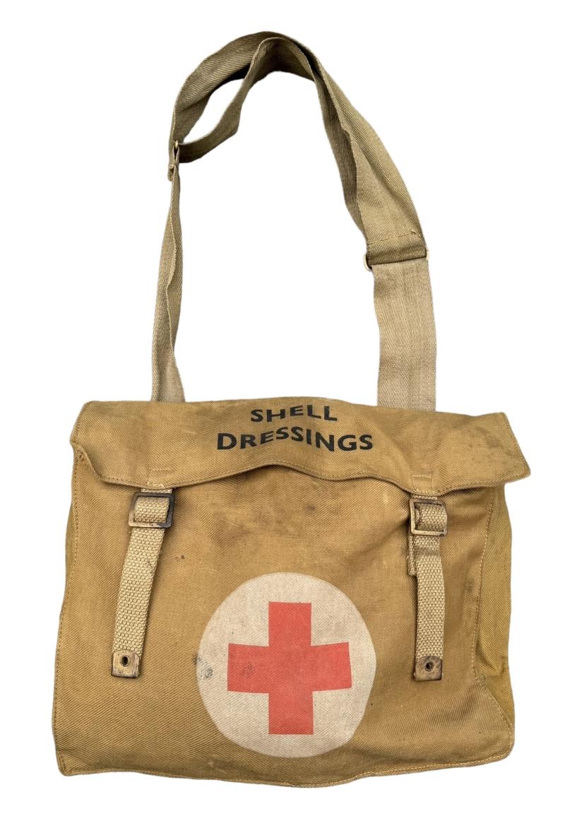 British WW2 early type Shell Dressings Pouch