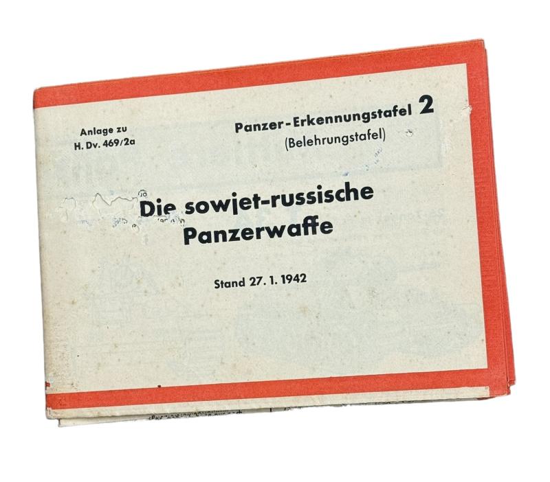 Wehrmacht Panzer-Erkennungstafel 2