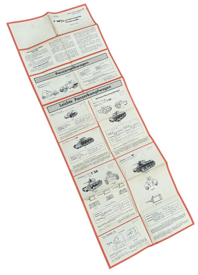 Wehrmacht Panzer-Erkennungstafel 2