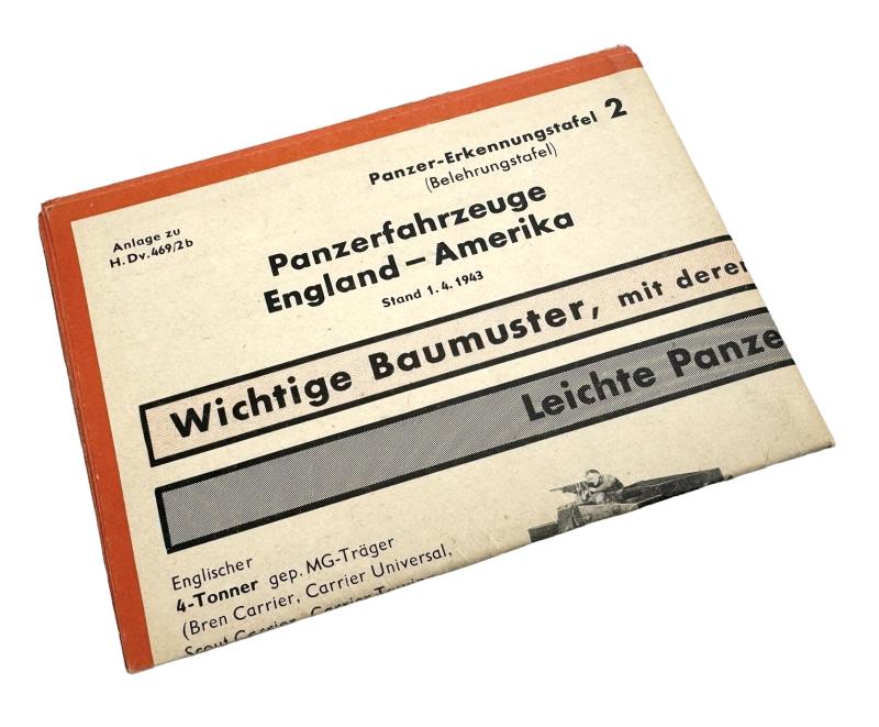 Wehrmacht Panzer-Erkennungstafel 2