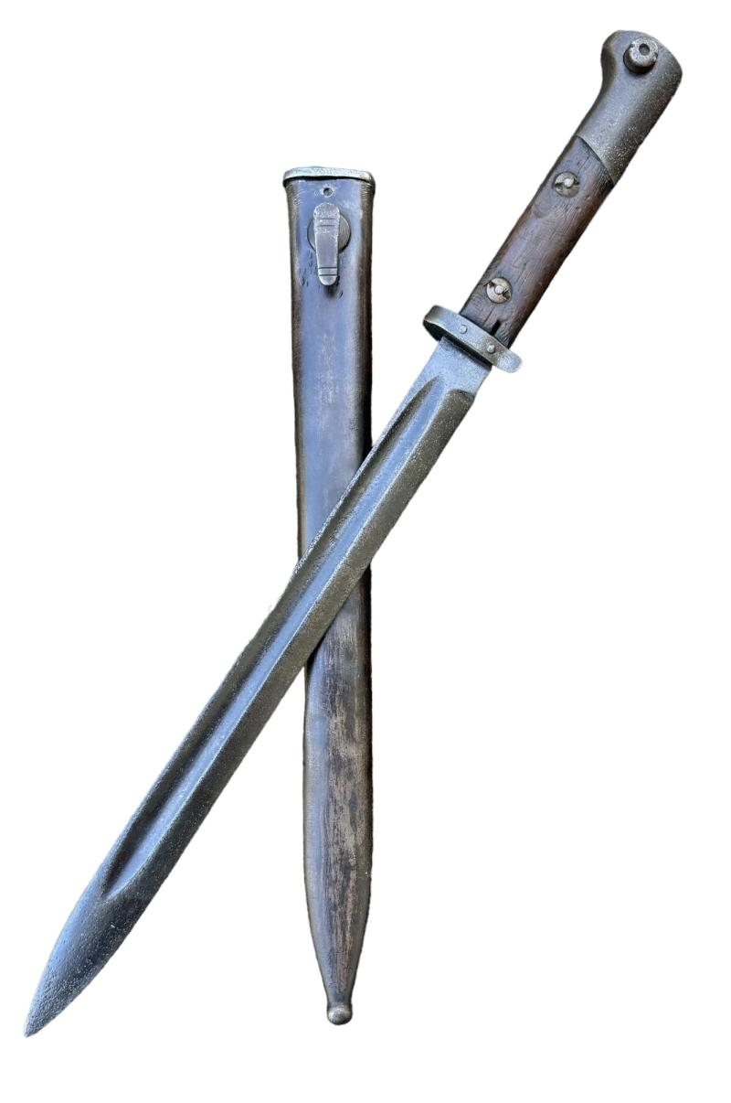 Imcs militaria czech vz24 bayonet wehrmacht used 