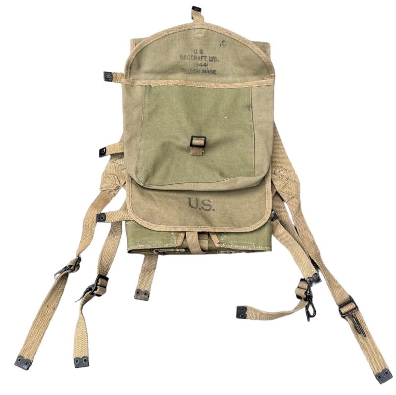 US WW2 British made Haversack Backpack