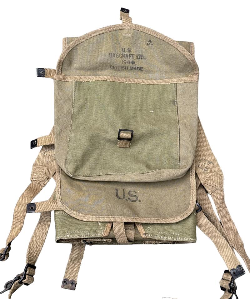 US WW2 British made Haversack Backpack