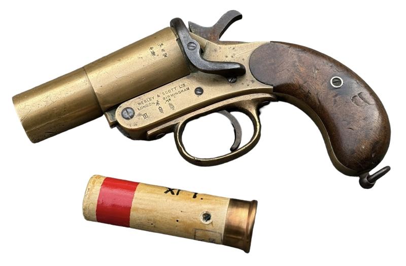 British WW2 Webley & Scott Flare Gun