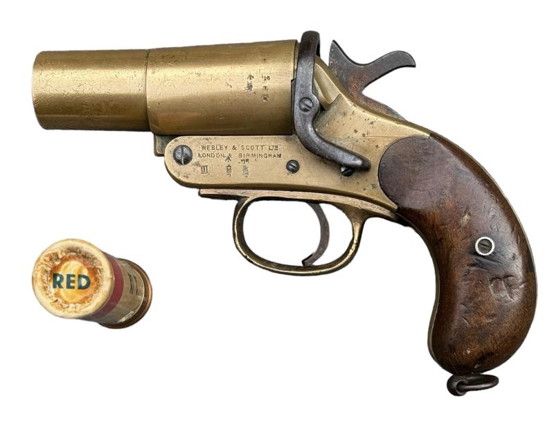 British WW2 Webley & Scott Flare Gun