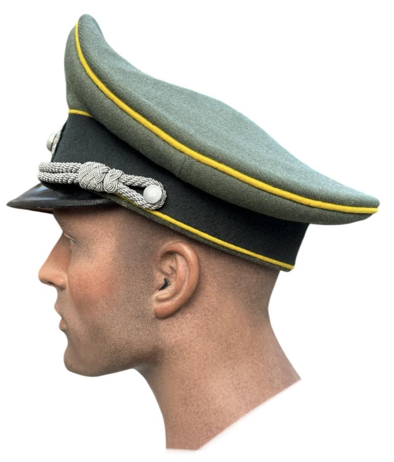 Wehrmacht Nachrichten Officers Visor Cap