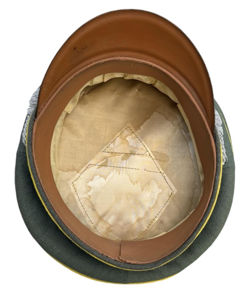 Wehrmacht Nachrichten Officers Visor Cap