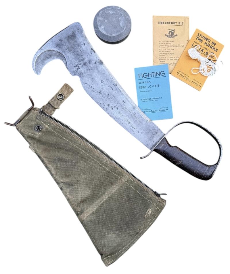 Imcs militaria us ww2 woodmans pal survival knife