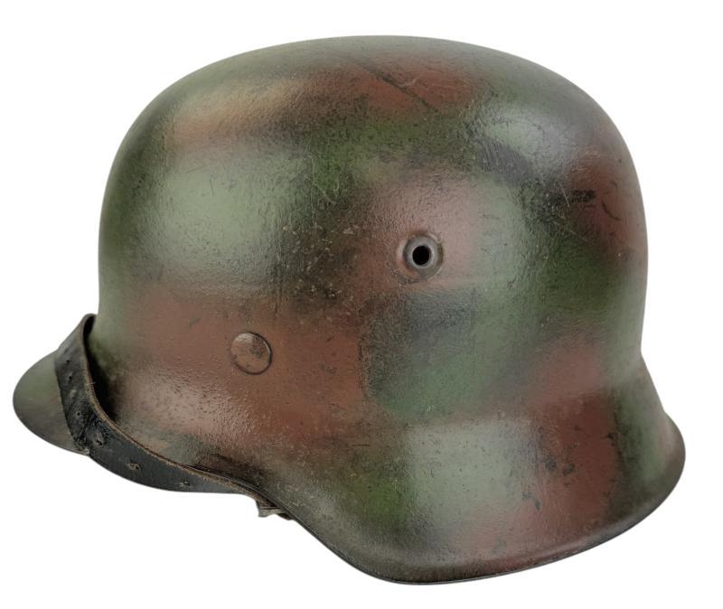 Wehrmacht M42 two tone Camo Helmet