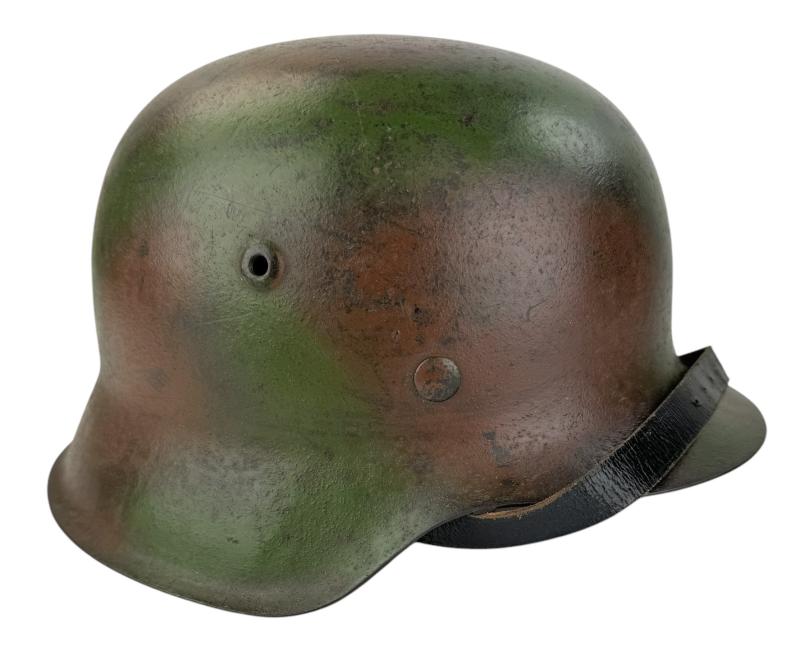 Wehrmacht M42 two tone Camo Helmet