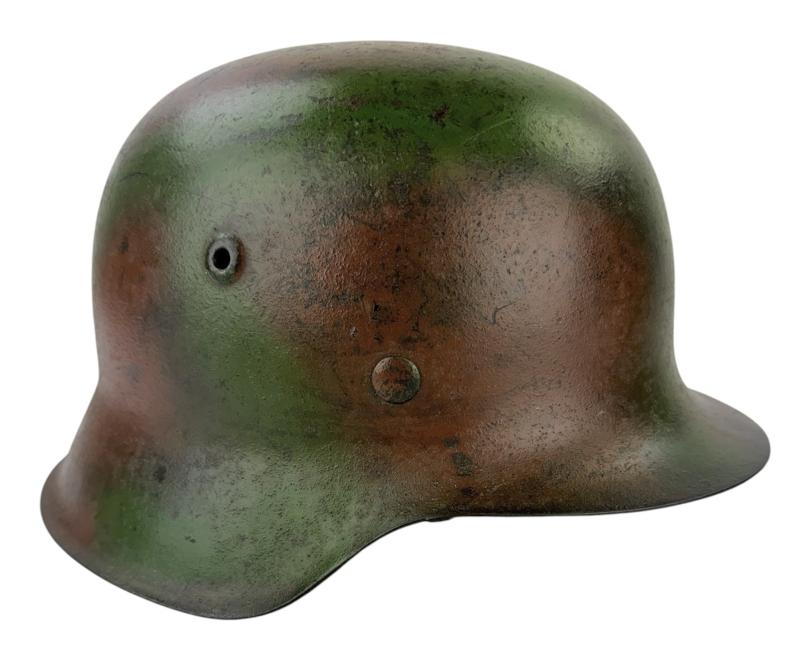 Wehrmacht M42 two tone Camo Helmet