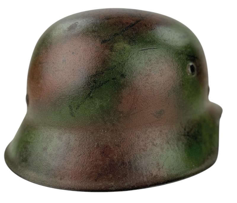 Wehrmacht M42 two tone Camo Helmet