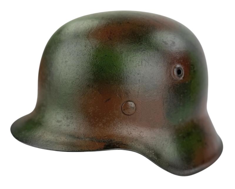 Wehrmacht M42 two tone Camo Helmet