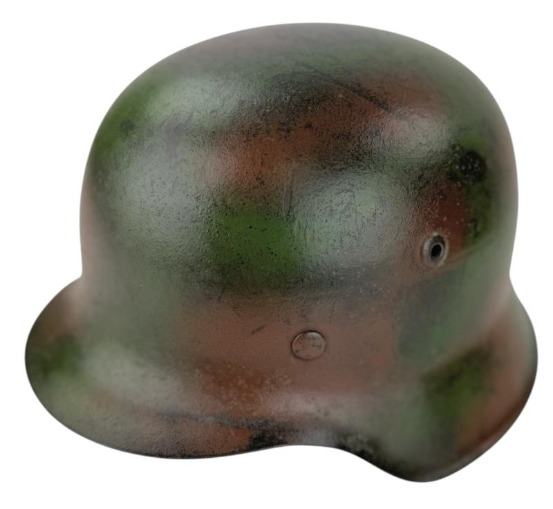 Wehrmacht M42 two tone Camo Helmet