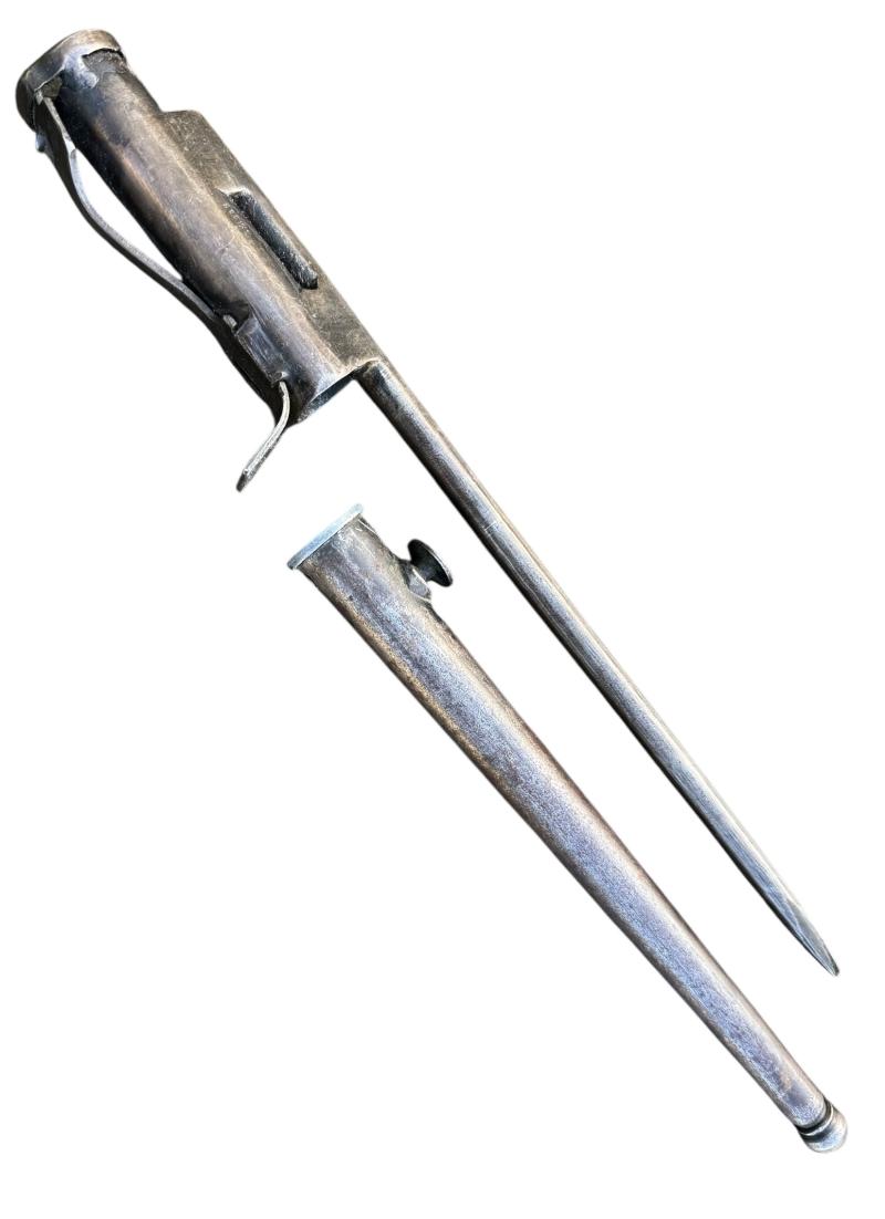 British WW2 experimental MKII Stengun Bayonet