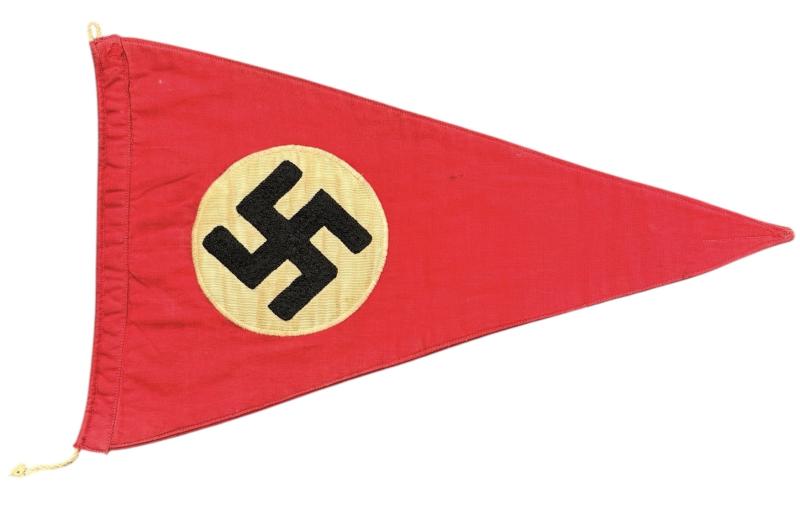 Third Reich Swastika Pennant