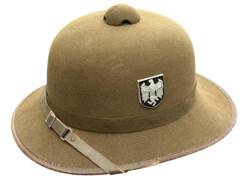 DAK Wehrmacht Tropical Pit Helmet