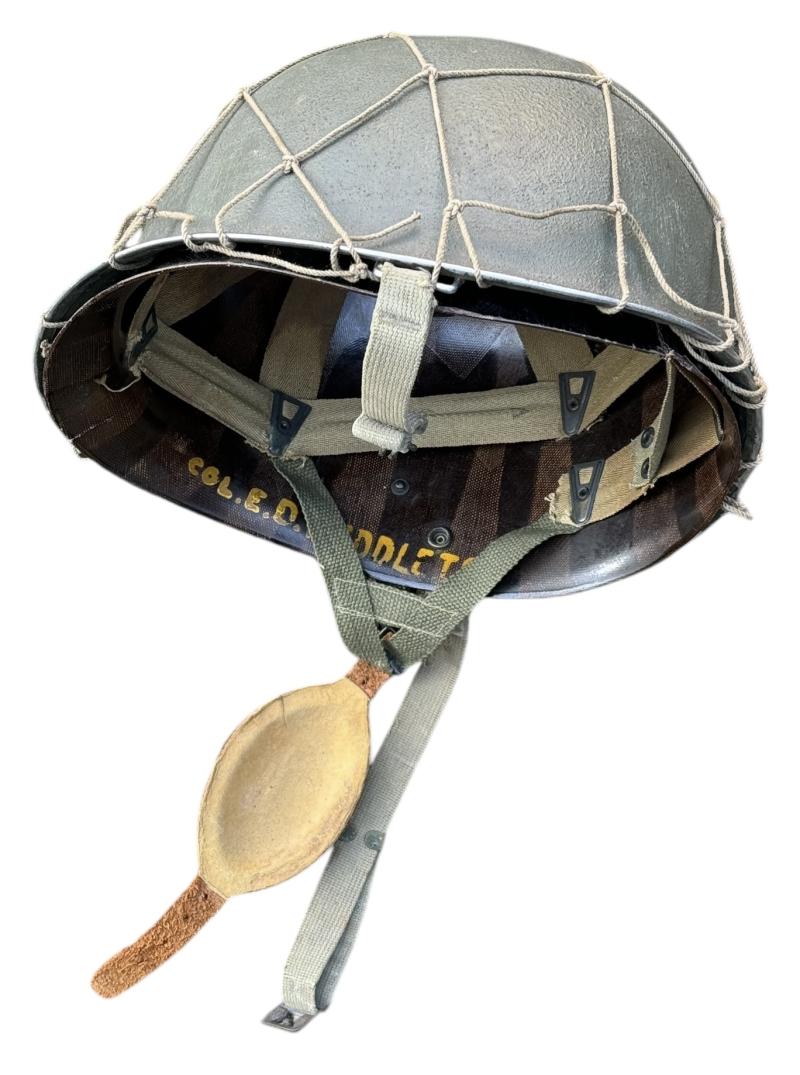 US WW2 Swiffelbail Helmet with Paratrooper Liner