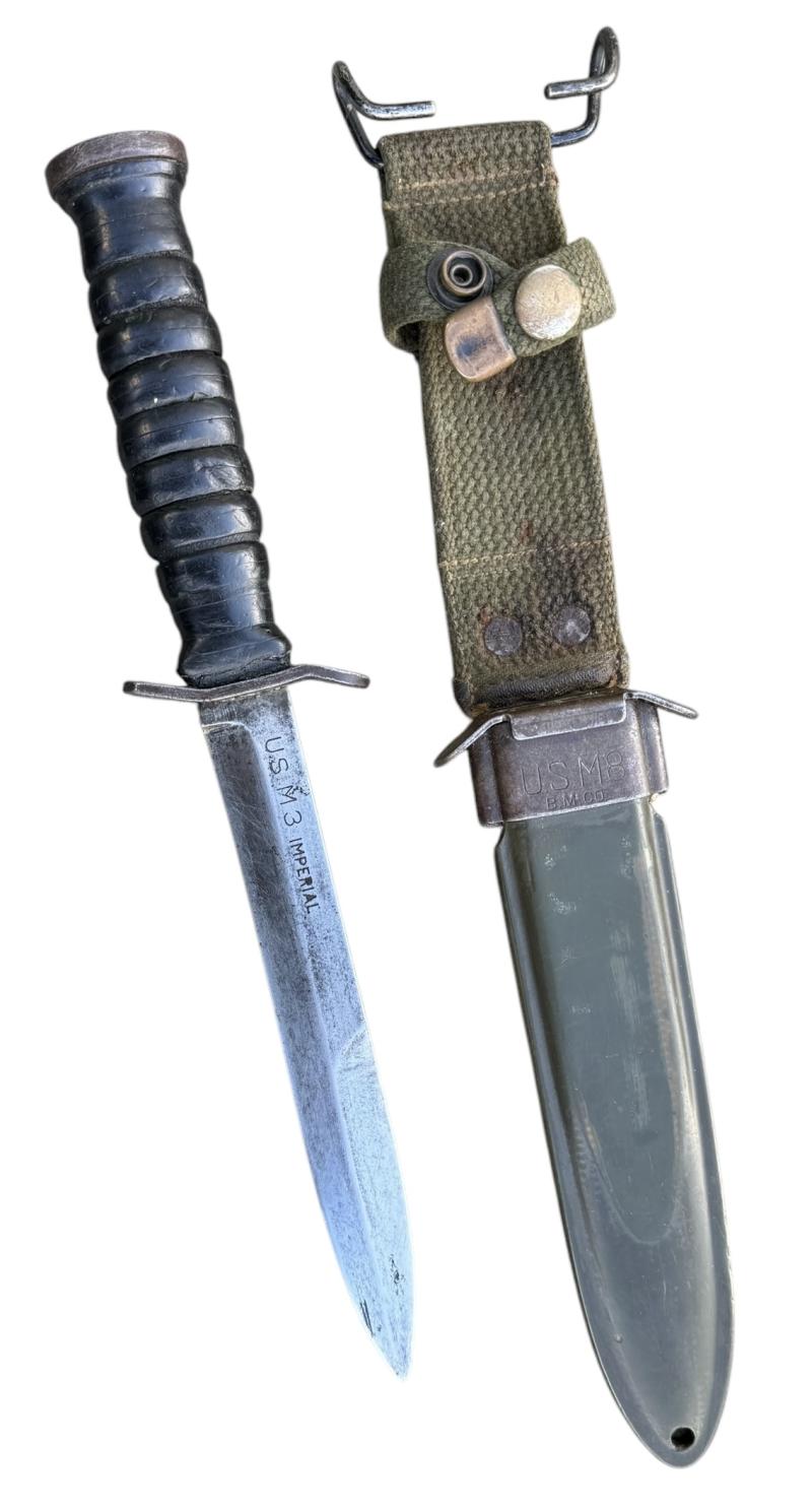 US WW2 M3 second model Combat Knife