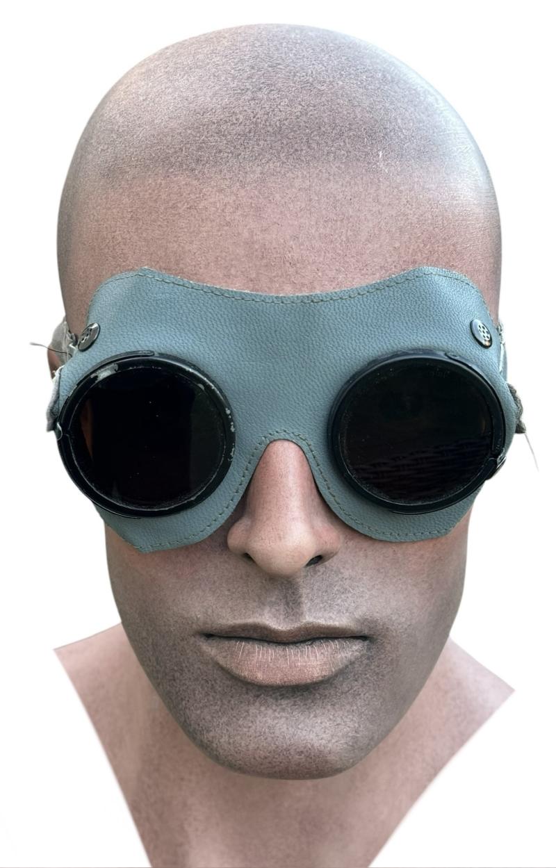 Wehrmacht leather Dust Goggles