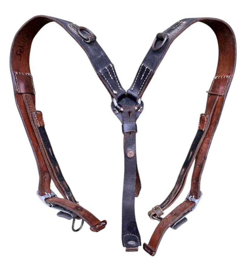 Wehrmacht/WaffenSS combat Y strap (Koppeltragenstell)