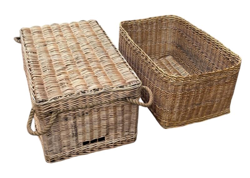 British WW2 Airborne Wicker Pannier (Dropping Basket)